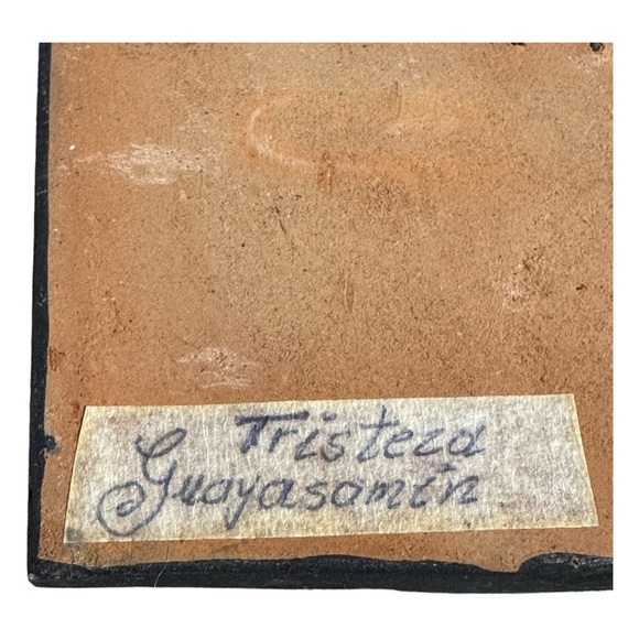 Two Stunning Vintage 3D Terracotta Artworks by Oswaldo Guayasamin, Ecuador - Picture 14 of 15